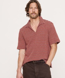 BANANA REPUBLIC（バナナリパブリック）の「リラックスフィット ストライプ ポロシャツ（ポロシャツ）」