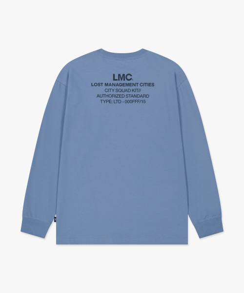 LMCの「AUTHORIZED STANDARD LONG SLV TEE gray blue(Tシャツ/カットソー・レディース・その他・LARGE/SMALL/X-LARGE/MEDIUM)」の8枚目の写真