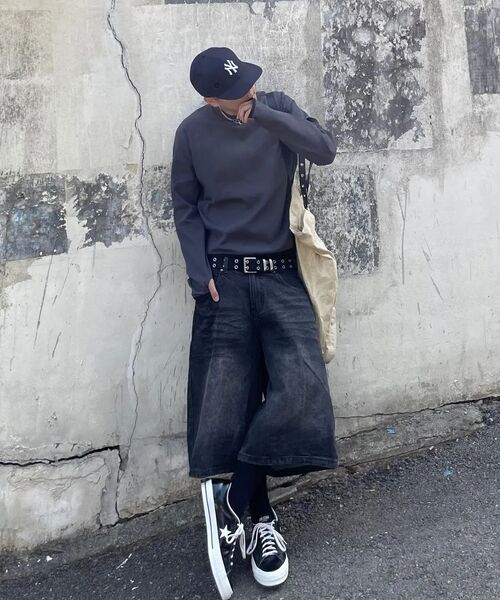 XERO（ゼロ）の「ワッフルフィンガーホールロングスリーブ[ヴィンテージチャコール]（Tシャツ/カットソー・レディース・その他・LARGE/MEDIUM）」の6枚目の写真