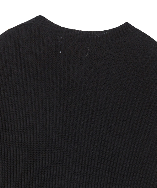Beyond Closet（-）の「[COLLECTION LINE] シグネチャーケーブルコットンニットブラック（ニット/セーター・メンズ・その他・LARGE/MEDIUM）」の5枚目の写真