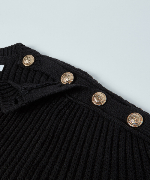 Beyond Closet（-）の「[COLLECTION LINE] シグネチャーケーブルコットンニットブラック（ニット/セーター・メンズ・その他・LARGE/MEDIUM）」の7枚目の写真