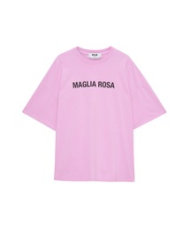 MSGM（エムエスジーエム）の「【NEW】MAGLIA ROSA プリントTシャツ（Tシャツ/カットソー）」