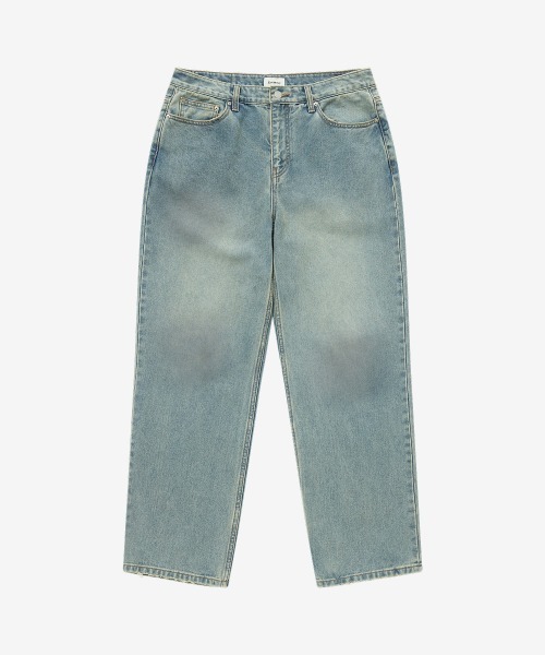 COVERNAT（カバーナット）の「RING-SPUN REGULAR DENIM PANTS（デニムパンツ・メンズ・インディゴブルー/ブルー系その他/ブルー/ブラック/ライトブルー・X-LARGE/LARGE/MEDIUM/SMALL/XX-LARGE/X-SMALL）」の5枚目の写真