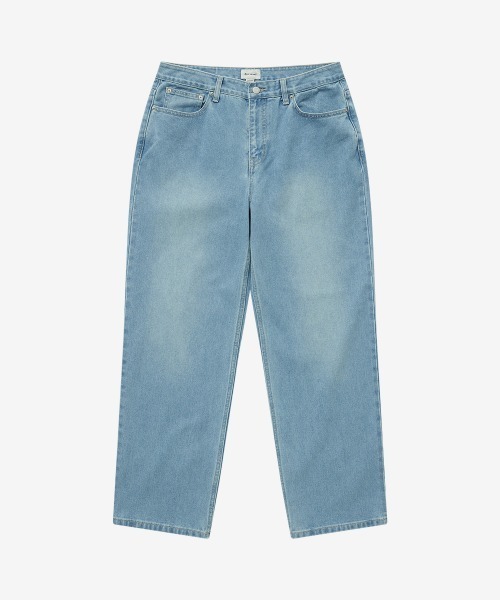 COVERNAT（カバーナット）の「RING-SPUN REGULAR DENIM PANTS（デニムパンツ・メンズ・インディゴブルー/ブルー系その他/ブルー/ブラック/ライトブルー・X-LARGE/LARGE/MEDIUM/SMALL/XX-LARGE/X-SMALL）」の3枚目の写真