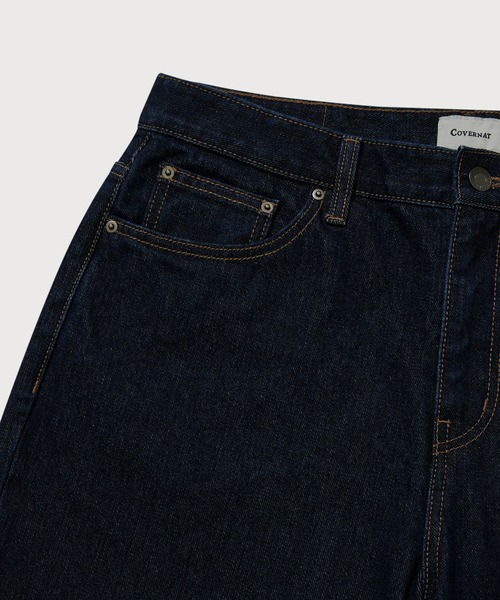 COVERNAT（カバーナット）の「RING-SPUN REGULAR DENIM PANTS（デニムパンツ・メンズ・インディゴブルー/ブルー系その他/ブルー/ブラック/ライトブルー・X-LARGE/LARGE/MEDIUM/SMALL/XX-LARGE/X-SMALL）」の11枚目の写真