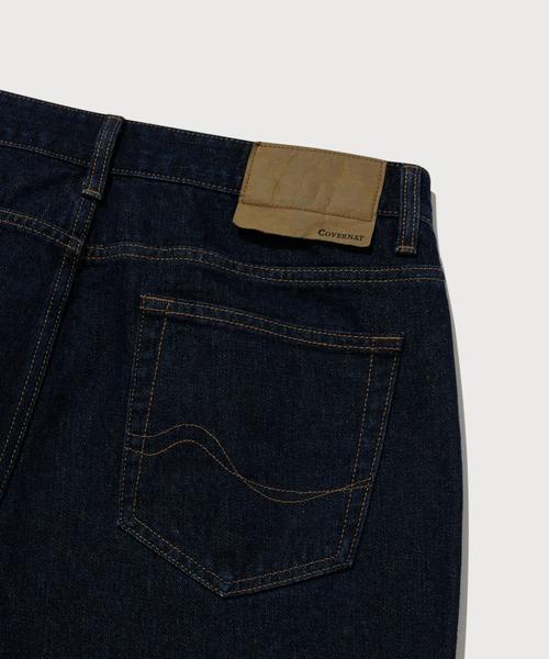 COVERNAT（カバーナット）の「RING-SPUN REGULAR DENIM PANTS（デニムパンツ・メンズ・インディゴブルー/ブルー系その他/ブルー/ブラック/ライトブルー・X-LARGE/LARGE/MEDIUM/SMALL/XX-LARGE/X-SMALL）」の13枚目の写真