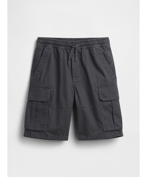 GAP(ギャップ)の「リラックスフィット イージーウエスト カーゴ ショートパンツ (キッズ)(カーゴパンツ・キッズ・ベージュ/チャコールグレー/グリーン・110cm/120cm/130cm/140cm/150cm/160cm)」の10枚目の写真