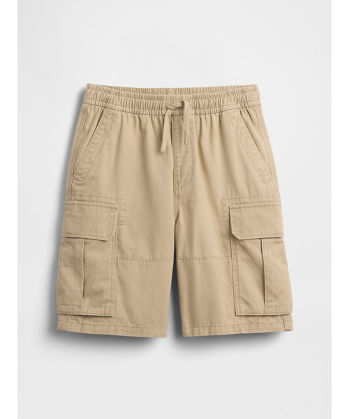 GAP(ギャップ)の「リラックスフィット イージーウエスト カーゴ ショートパンツ (キッズ)(カーゴパンツ・キッズ・ベージュ/チャコールグレー/グリーン・110cm/120cm/130cm/140cm/150cm/160cm)」の11枚目の写真