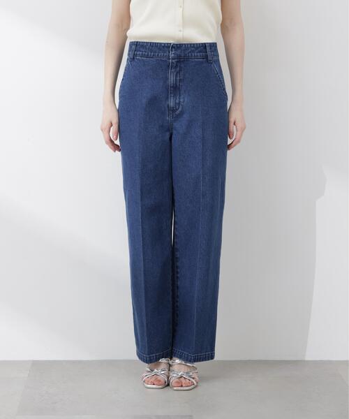 PROPORTION BODY DRESSING(プロポーションボディドレッシング)の「【加藤栞さん着用】ワイドフレアスラックスパンツ / 1216130400(スラックス・レディース・ブラック/ネイビー・SMALL/MEDIUM/P/S)」の8枚目の写真