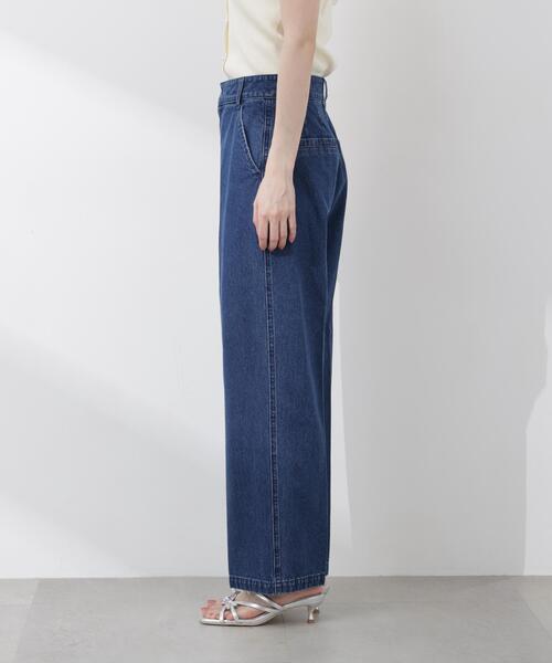 PROPORTION BODY DRESSING(プロポーションボディドレッシング)の「【加藤栞さん着用】ワイドフレアスラックスパンツ / 1216130400(スラックス・レディース・ブラック/ネイビー・SMALL/MEDIUM/P/S)」の9枚目の写真