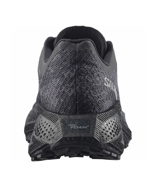 SALOMON(サロモン)の「SALOMON サロモン AERO GLIDE 4 GRVL W エアロ グライド 4 グラベル L49175100(スニーカー・レディース・ブラック・23.0cm/24.0cm/25.0cm/23.5cm/24.5cm)」の4枚目の写真