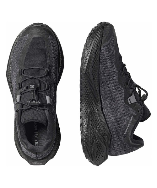 SALOMON(サロモン)の「SALOMON サロモン AERO GLIDE 4 GRVL W エアロ グライド 4 グラベル L49175100(スニーカー・レディース・ブラック・23.0cm/24.0cm/25.0cm/23.5cm/24.5cm)」の5枚目の写真