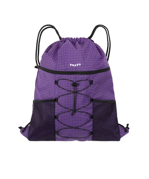 HUF(ハフ)の「HUF eightynine RIPSTOP KNAPSACK(バックパック/リュック・メンズ・パープル/ブラック・O/S)」の7枚目の写真
