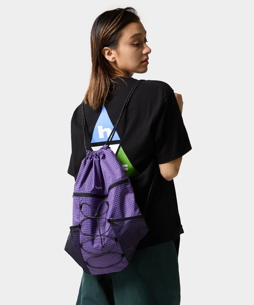 HUF(ハフ)の「HUF eightynine RIPSTOP KNAPSACK(バックパック/リュック・メンズ・パープル/ブラック・O/S)」の11枚目の写真