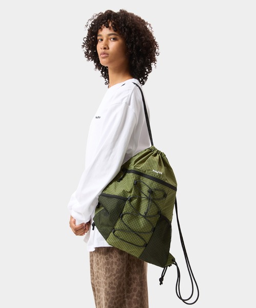 HUF(ハフ)の「HUF eightynine RIPSTOP KNAPSACK(バックパック/リュック・メンズ・パープル/ブラック/オリーブ・O/S)」の22枚目の写真
