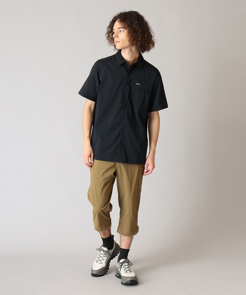 Columbia(コロンビア)の「撥水 UVカット Columbia/ ランドローマーリップストップ ショートスリーブ シャツII /コロンビア(シャツ/ブラウス・メンズ・ブラック/ベージュ・S/M/L/XL)」の10枚目の写真