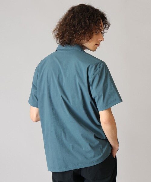 Columbia(コロンビア)の「撥水 UVカット Columbia/ ランドローマーリップストップ ショートスリーブ シャツII /コロンビア(シャツ/ブラウス・メンズ・ブラック/ベージュ・S/M/L/XL)」の9枚目の写真