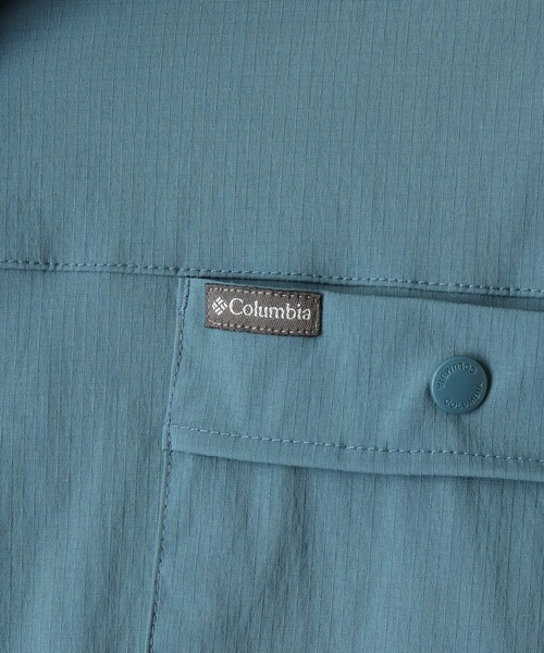 Columbia(コロンビア)の「撥水 UVカット Columbia/ ランドローマーリップストップ ショートスリーブ シャツII /コロンビア(シャツ/ブラウス・メンズ・ブラック/ベージュ・S/M/L/XL)」の8枚目の写真