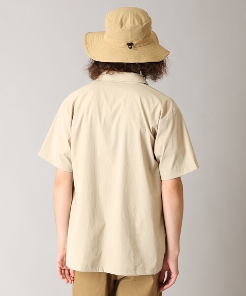 Columbia(コロンビア)の「撥水 UVカット Columbia/ ランドローマーリップストップ ショートスリーブ シャツII /コロンビア(シャツ/ブラウス・メンズ・ブラック/ベージュ・S/M/L/XL)」の6枚目の写真