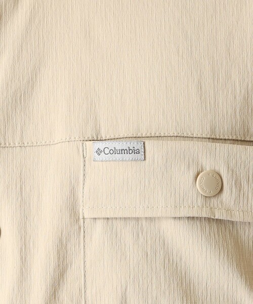 Columbia(コロンビア)の「撥水 UVカット Columbia/ ランドローマーリップストップ ショートスリーブ シャツII /コロンビア(シャツ/ブラウス・メンズ・ブラック/ベージュ・S/M/L/XL)」の5枚目の写真