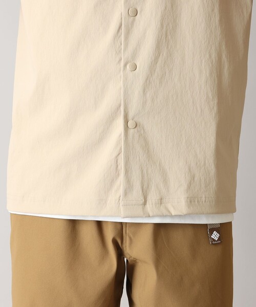 Columbia(コロンビア)の「撥水 UVカット Columbia/ ランドローマーリップストップ ショートスリーブ シャツII /コロンビア(シャツ/ブラウス・メンズ・ブラック/ベージュ・S/M/L/XL)」の22枚目の写真