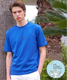 【接触冷感/抗菌防臭/消臭】ICE CLEAR COTTON NINEストリートTシャツ