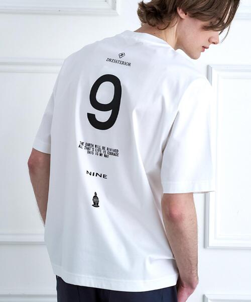 DRESSTERIOR(ドレステリア)の「【接触冷感/抗菌防臭/消臭】ICE CLEAR COTTON NINEストリートTシャツ(Tシャツ/カットソー・メンズ・ブルー系その他/ブラック/ホワイト/スミクロ・92/91/94/90)」の9枚目の写真