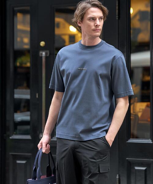 DRESSTERIOR(ドレステリア)の「【接触冷感/抗菌防臭/消臭】ICE CLEAR COTTON NINEストリートTシャツ(Tシャツ/カットソー・メンズ・ブルー系その他/ブラック/ホワイト/スミクロ・92/91/94/90)」の15枚目の写真
