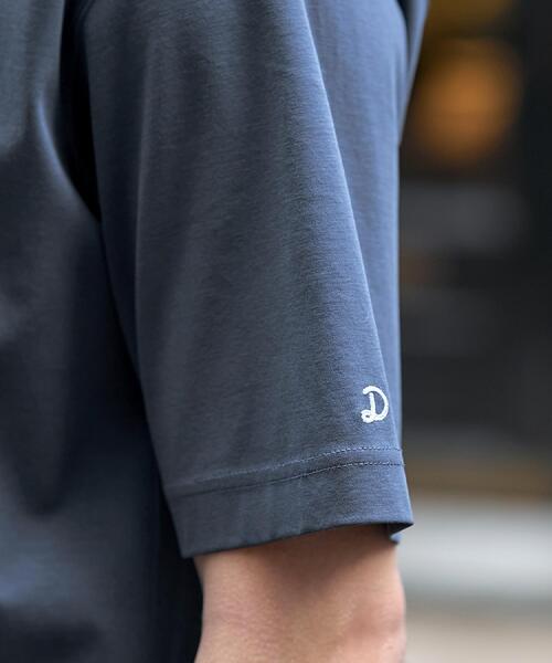 DRESSTERIOR(ドレステリア)の「【接触冷感/抗菌防臭/消臭】ICE CLEAR COTTON NINEストリートTシャツ(Tシャツ/カットソー・メンズ・ブルー系その他/ブラック/ホワイト/スミクロ・92/91/94/90)」の19枚目の写真