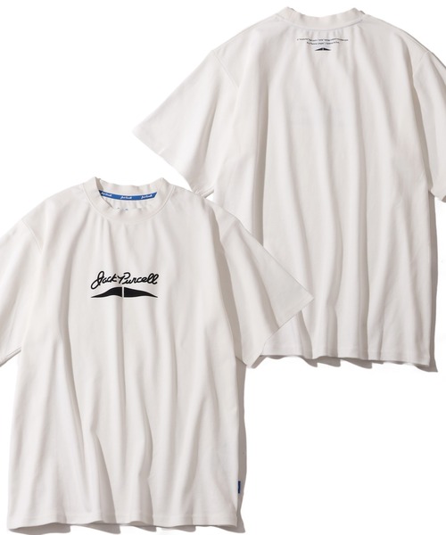 CONVERSE(コンバース)の「【CONVERSE/コンバース】Jack Purcell エンザイムスムースグラフィックTシャツ(Tシャツ/カットソー・メンズ・ホワイト系3/ブラック系2/ブラック系4/ホワイト系1/ホワイト系2/ホワイト系4/ブラック系1/ブラック系3・M/L)」の1枚目の写真