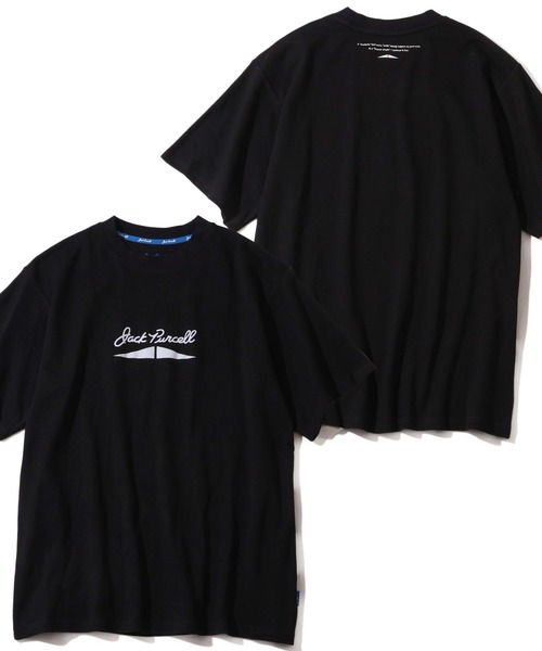 CONVERSE(コンバース)の「【CONVERSE/コンバース】Jack Purcell エンザイムスムースグラフィックTシャツ(Tシャツ/カットソー・メンズ・ホワイト系3/ブラック系2/ブラック系4/ホワイト系1/ホワイト系2/ホワイト系4/ブラック系1/ブラック系3・M/L)」の5枚目の写真