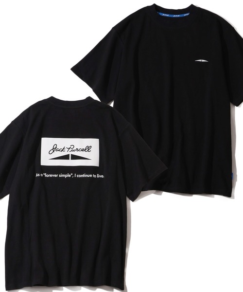 CONVERSE(コンバース)の「【CONVERSE/コンバース】Jack Purcell エンザイムスムースグラフィックTシャツ(Tシャツ/カットソー・メンズ・ホワイト系3/ブラック系2/ブラック系4/ホワイト系1/ホワイト系2/ホワイト系4/ブラック系1/ブラック系3・M/L)」の6枚目の写真