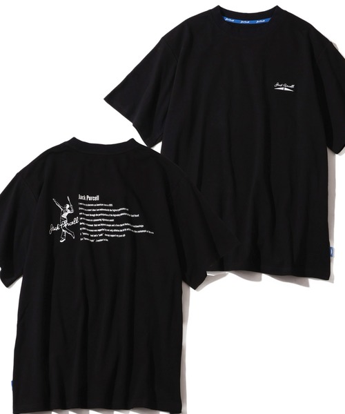 CONVERSE(コンバース)の「【CONVERSE/コンバース】Jack Purcell エンザイムスムースグラフィックTシャツ(Tシャツ/カットソー・メンズ・ホワイト系3/ブラック系2/ブラック系4/ホワイト系1/ホワイト系2/ホワイト系4/ブラック系1/ブラック系3・M/L)」の7枚目の写真