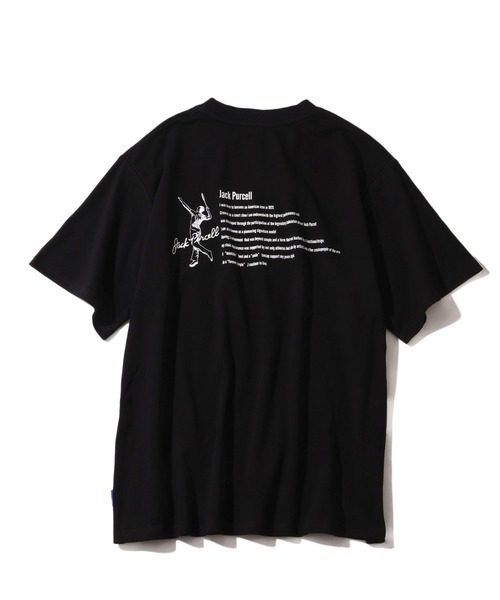CONVERSE(コンバース)の「【CONVERSE/コンバース】Jack Purcell エンザイムスムースグラフィックTシャツ(Tシャツ/カットソー・メンズ・ホワイト系3/ブラック系2/ブラック系4/ホワイト系1/ホワイト系2/ホワイト系4/ブラック系1/ブラック系3・M/L)」の22枚目の写真