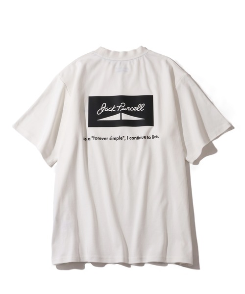 CONVERSE(コンバース)の「【CONVERSE/コンバース】Jack Purcell エンザイムスムースグラフィックTシャツ(Tシャツ/カットソー・メンズ・ホワイト系3/ブラック系2/ブラック系4/ホワイト系1/ホワイト系2/ホワイト系4/ブラック系1/ブラック系3・M/L)」の12枚目の写真