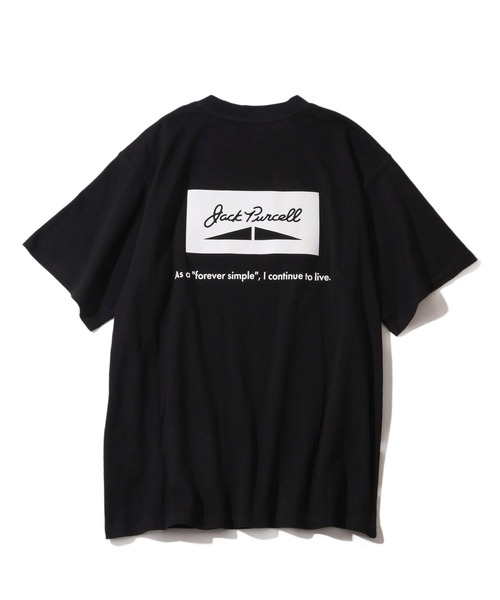 CONVERSE(コンバース)の「【CONVERSE/コンバース】Jack Purcell エンザイムスムースグラフィックTシャツ(Tシャツ/カットソー・メンズ・ホワイト系3/ブラック系2/ブラック系4/ホワイト系1/ホワイト系2/ホワイト系4/ブラック系1/ブラック系3・M/L)」の20枚目の写真