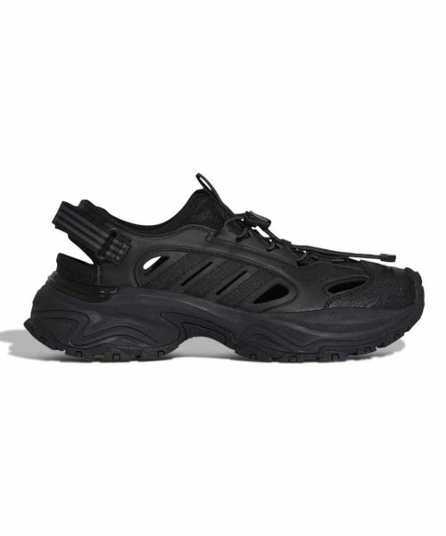 adidas(アディダス)の「アディダス adidas スニーカー サンダル KH5990(サンダル・レディース・ブラック×ブラック・23.5cm/24.5cm/25.5cm/26.5cm/27.5cm/28.5cm)」の3枚目の写真