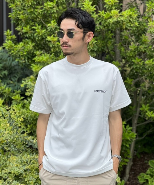 MARMOT(マーモット)の「【Marmot】Archive History T-Shirts アーカイブヒストリー ティーシャツ(Tシャツ/カットソー・メンズ・ホワイト/ブラック・LARGE/MEDIUM/X-LARGE)」の2枚目の写真