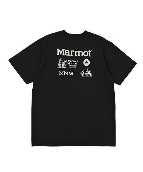 MARMOT(マーモット)の「【Marmot】Archive History T-Shirts アーカイブヒストリー ティーシャツ(Tシャツ/カットソー・メンズ・ホワイト/ブラック・LARGE/MEDIUM/X-LARGE)」の9枚目の写真