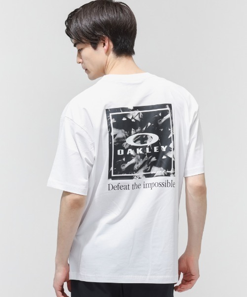 OAKLEY(オークリー)の「オークリー O-TECH COLD COTTON TEE BP 2.0(Tシャツ/カットソー・メンズ・ブルーグレー/ブラック/ホワイト/ベージュ・M/L/LL/3L)」の2枚目の写真