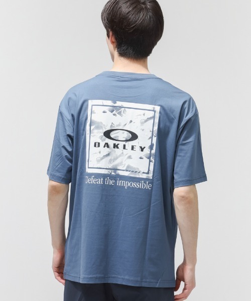 OAKLEY(オークリー)の「オークリー O-TECH COLD COTTON TEE BP 2.0(Tシャツ/カットソー・メンズ・ブルーグレー/ブラック/ホワイト/ベージュ・M/L/LL/3L)」の4枚目の写真