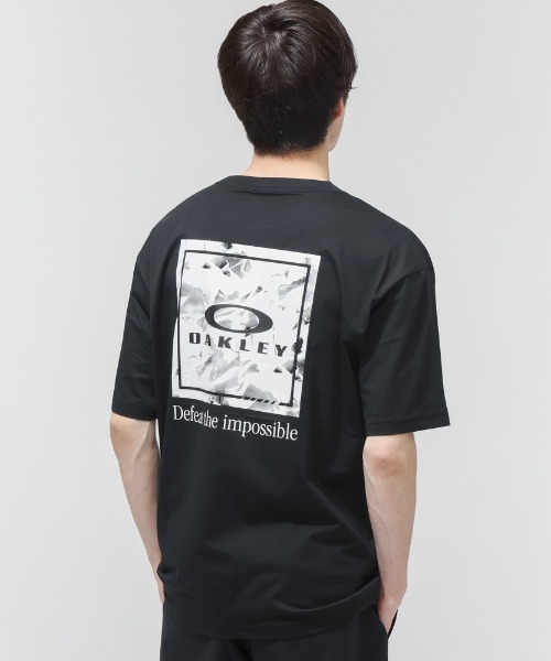 OAKLEY(オークリー)の「オークリー O-TECH COLD COTTON TEE BP 2.0(Tシャツ/カットソー・メンズ・ブルーグレー/ブラック/ホワイト/ベージュ・M/L/LL/3L)」の3枚目の写真