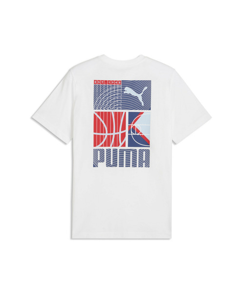 PUMA(プーマ)の「PUMA プーマ メンズ グラフィック スポーツ 半袖 Tシャツ(Tシャツ/カットソー・メンズ・ブラック/ホワイト・SMALL/X-LARGE/XX-LARGE/MEDIUM/LARGE)」の10枚目の写真