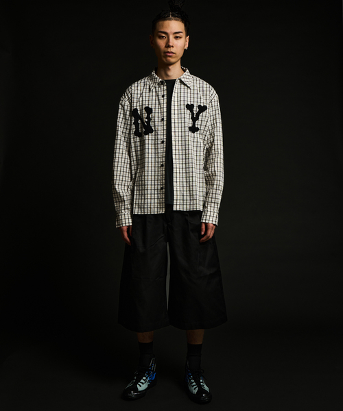 JOINT WORKS(ジョイントワークス)の「ハイデンシティ クロップショーツ / J HIGH DENSITY CROPSHORTS(その他パンツ・メンズ・ブラック/アイボリー/チャコールグレー・MEDIUM/LARGE)」の4枚目の写真
