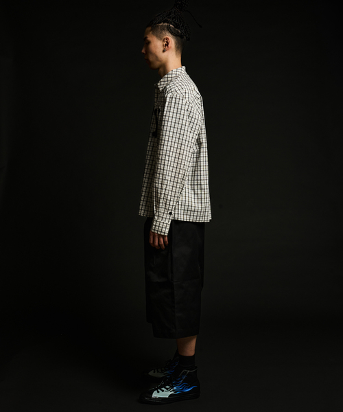 JOINT WORKS(ジョイントワークス)の「ハイデンシティ クロップショーツ / J HIGH DENSITY CROPSHORTS(その他パンツ・メンズ・ブラック/アイボリー/チャコールグレー・MEDIUM/LARGE)」の6枚目の写真
