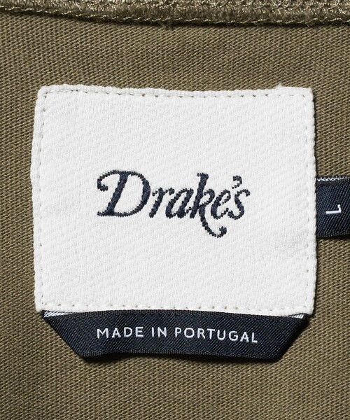 DRAKE'S（ドレイクス）の「＜Drake's＞ティータイム バックプリント Tシャツ（Tシャツ/カットソー・メンズ・オリーブ・L/M/XL）」の7枚目の写真