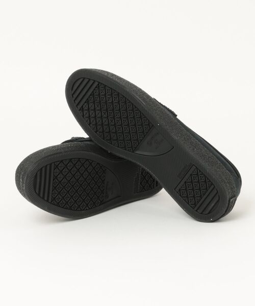 CONVERSE(コンバース)の「converse コンバース CS LOAFER 2 SK【本革】メンズシューズ ローファースニーカー スリッポン(CSローファー2SK) 33702910 ブラックモノクローム(ローファー・メンズ・ブラック×ブラック・25.5cm/26.0cm/26.5cm/27.0cm/27.5cm/28.0cm/29.0cm)」の3枚目の写真
