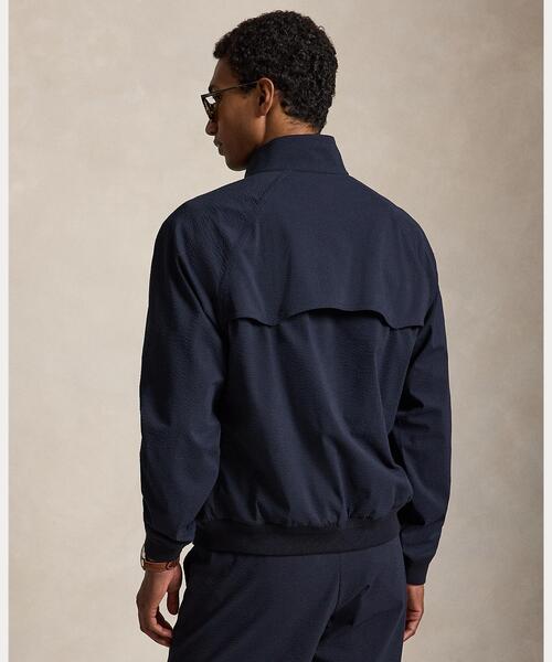 RLX GOLF（アールエルエックスゴルフ）の「パフォーマンス シアサッカー ジャケット（ブルゾン・メンズ・ネイビー系1・L/M/S/XL）」の7枚目の写真