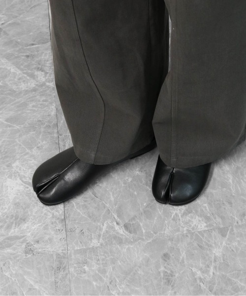THE CELL.(ザセルドット)の「ソフトソール足袋スリッポン SPLIT TOE SLIP-ONS(サンダル・レディース・ベージュ/ブラック・35/37/39)」の9枚目の写真