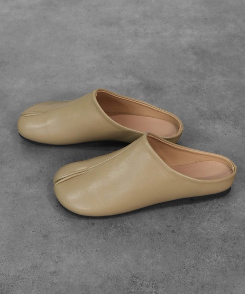 THE CELL.(ザセルドット)の「ソフトソール足袋スリッポン SPLIT TOE SLIP-ONS(サンダル・レディース・ベージュ/ブラック・35/37/39)」の19枚目の写真